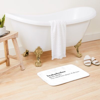 Beabadoobee Aesthetic Cute Quote Lyrics Bath Mat Official Beabadoobee Merch