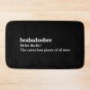 Beabadoobee Aesthetic Cute Quote Lyrics Black Bath Mat Official Beabadoobee Merch