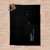 Beabadoobee Aesthetic Cute Quote Lyrics Black Throw Blanket Official Beabadoobee Merch