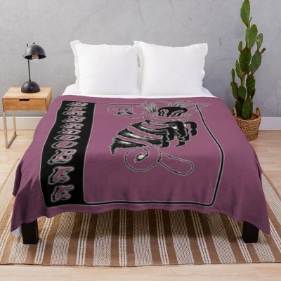 Beabadoobee - Black   Classic Throw Blanket Official Beabadoobee Merch