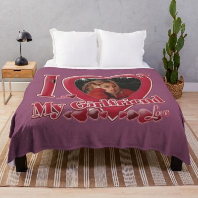 Beabadoobee Art Patched Up Loveworm   Classic Throw Blanket Official Beabadoobee Merch