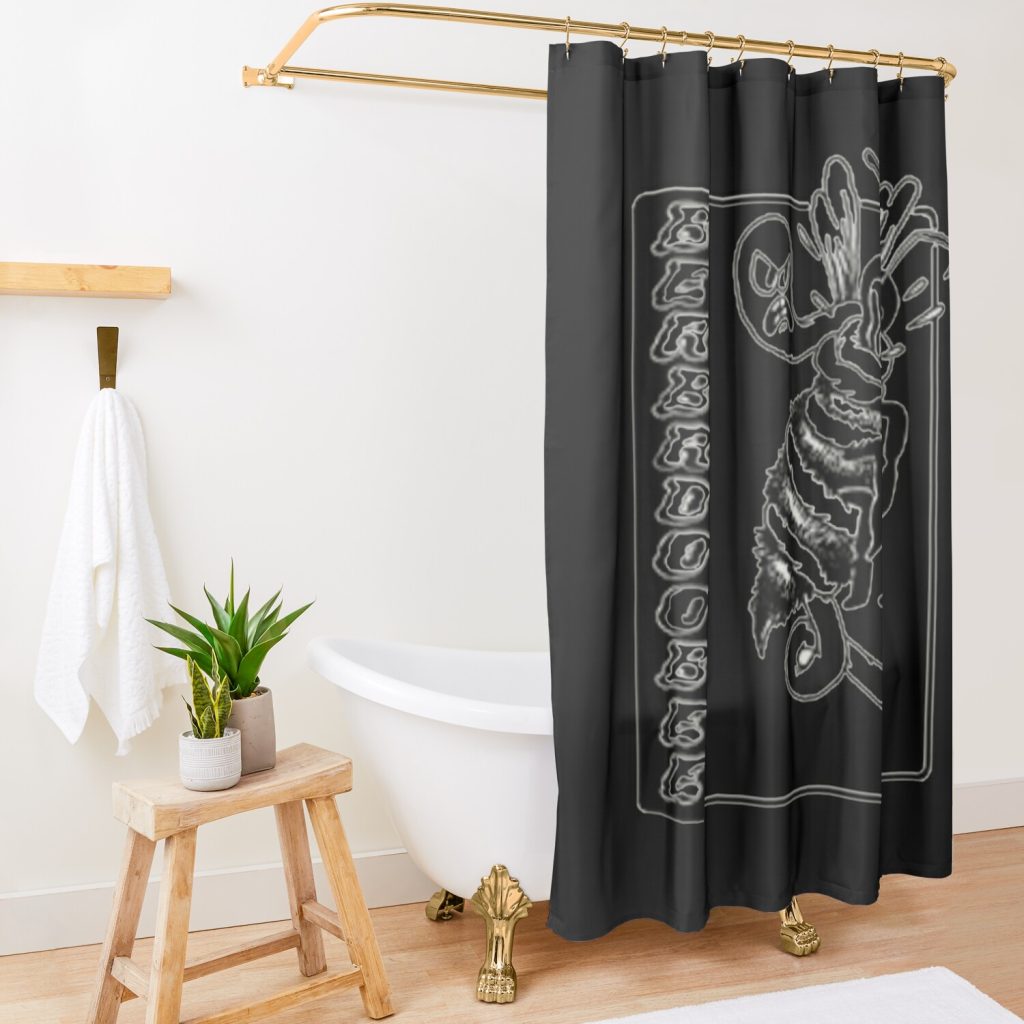 Beabadoobee  Black Shower Curtain Official Beabadoobee Merch