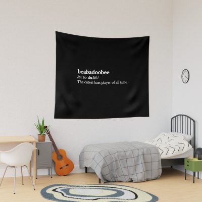 Beabadoobee Aesthetic Cute Quote Lyrics Black Tapestry Official Beabadoobee Merch