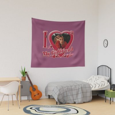 Beabadoobee Art Patched Up Loveworm   Classic Tapestry Official Beabadoobee Merch